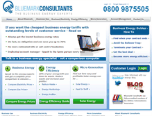 Tablet Screenshot of bluemarkconsultants.co.uk